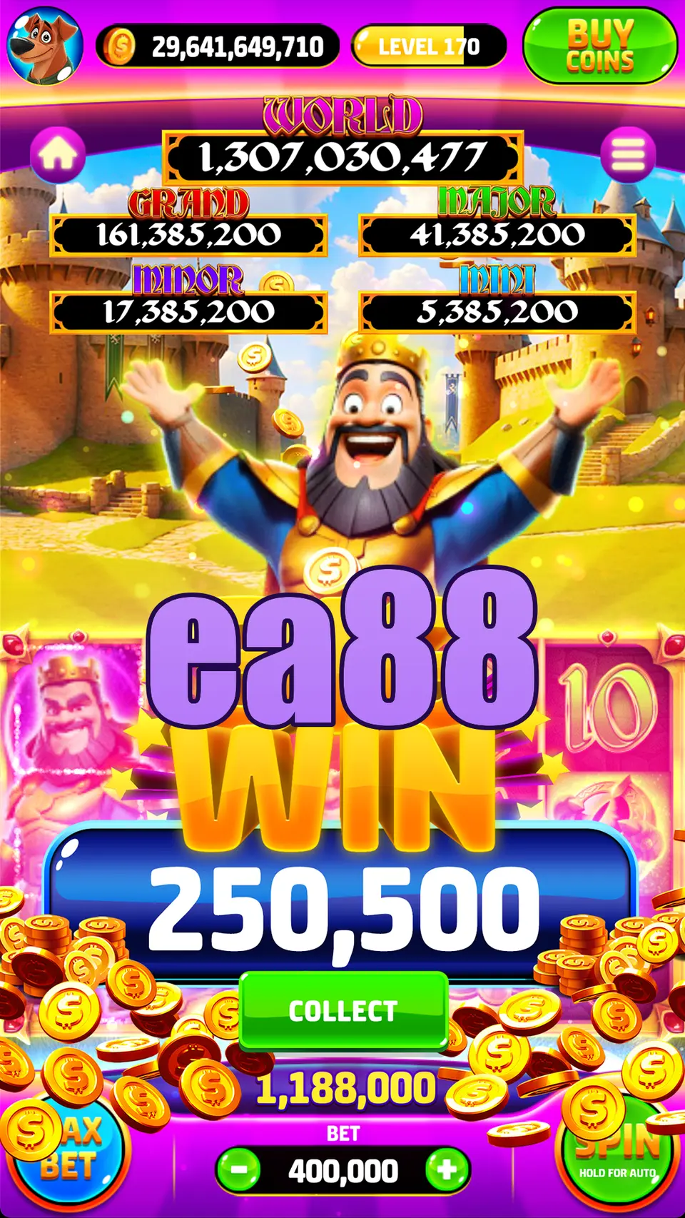 ea88 Ảnh chụp màn hình Chính thức APK